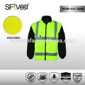 warning safety reflective jacket with100% polyester oxford waterproof treated